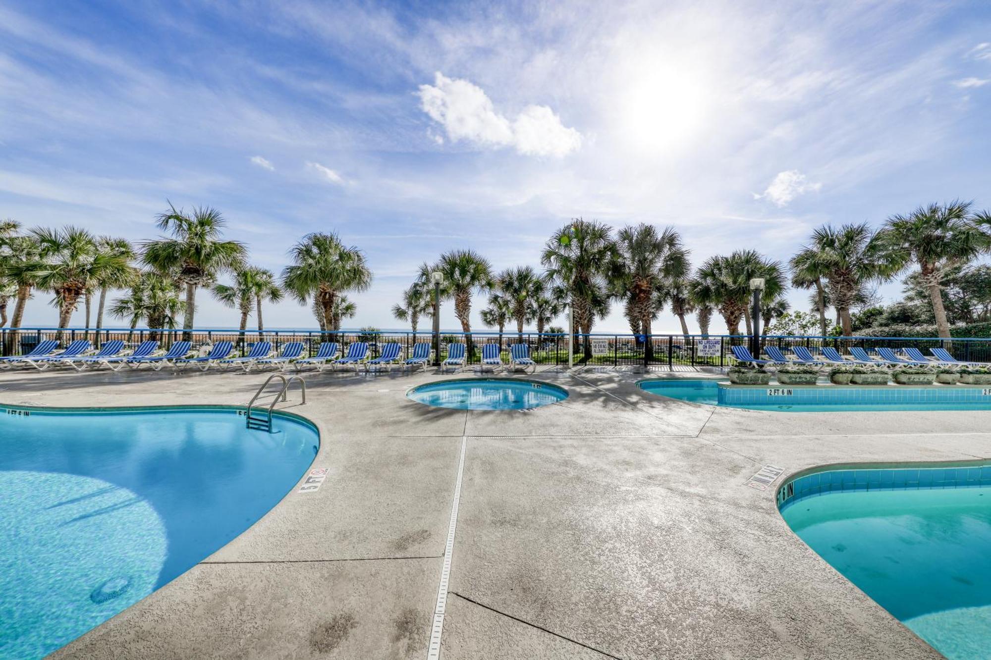 High Tide Hotell Myrtle Beach Exteriör bild